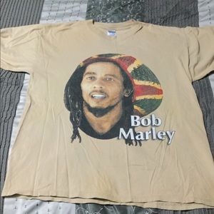 Vintage Bob Marley T- Shirt Sz-X Large